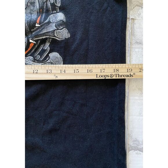 Harley Davidson Black Cancun Mexico Lizzard Dog Short Sleeve Tee Shirt No Sz Tag - Picture 6 of 7